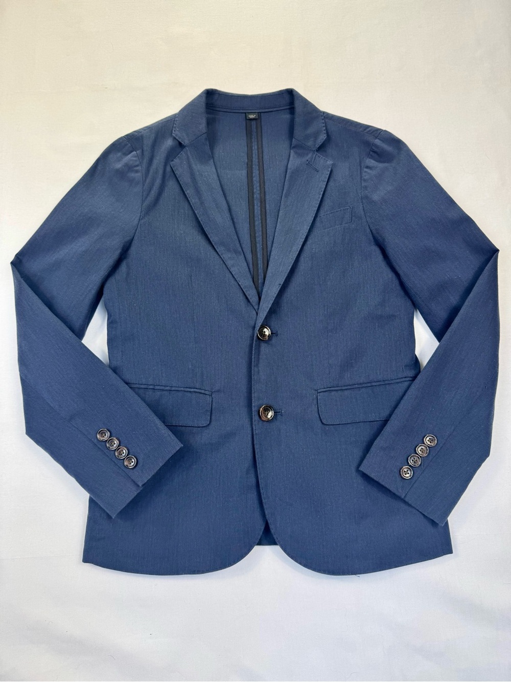 J.crew Crewcuts Ludlow linen blend Blazer navy Blue Somelos